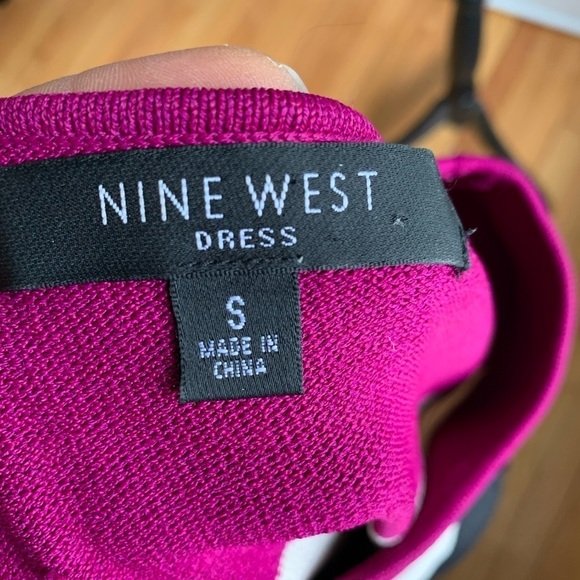 Nine West colorblock sweater dress size S womens - Picture 8 of 10